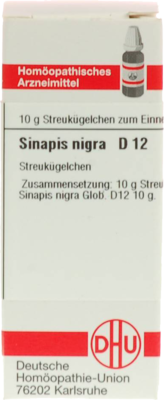 SINAPIS NIGRA D 12 Globuli - 10g