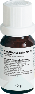 PEKANA Komplex Nr.71 Globuli - 10g