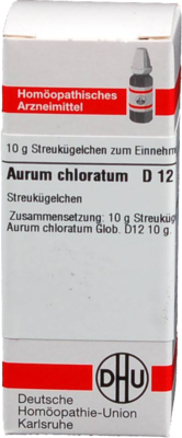 AURUM CHLORATUM D 12 Globuli - 10g
