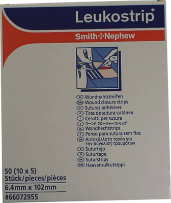 LEUKOSTRIP Wundnahtstreifen 6,4x102 mm - 10X5St