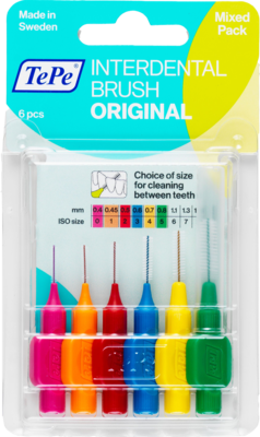 TEPE Interdentalbürste gemischt - 6St