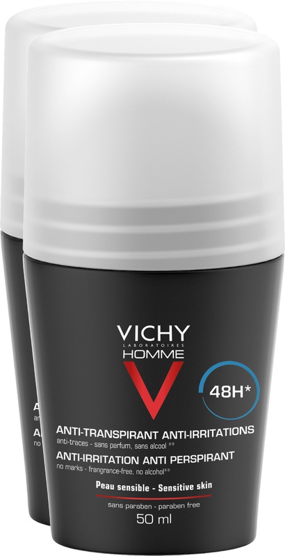 VICHY HOMME Deo Roll-on für sensible Haut 48h DP