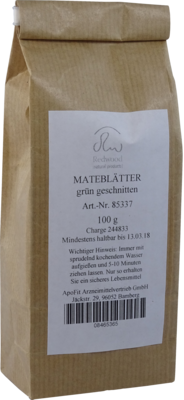 MATEBLÄTTER grün Matetee - 100g