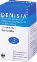 DENISIA 2 chronische Bronchitis Tabletten - 80St