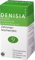 DENISIA 9 Zahnungsbeschwerden Tabletten - 80St