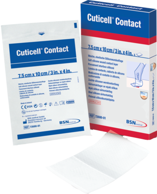 CUTICELL Contact 7,5x10 cm Verband - 5St