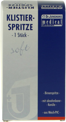 KLISTIERSPRITZE 225 g Gr.7 birnf.Weich-PVC - 1St