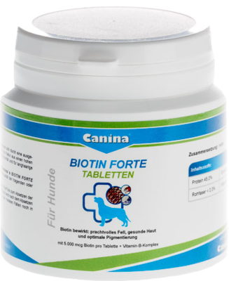 BIOTIN FORTE Tabletten vet. - 100g - Haut & Fell