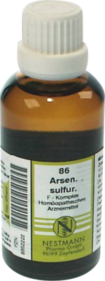 ARSENICUM SULFURICUM F Komplex Nr.86 Dilution - 50ml