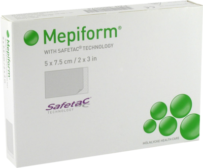 MEPIFORM 5x7,5 cm Verband - 5St