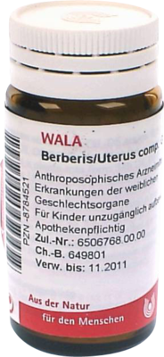 BERBERIS/UTERUS comp.Globuli - 20g
