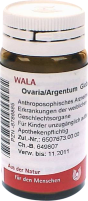 OVARIA/ARGENTUM Globuli - 20g