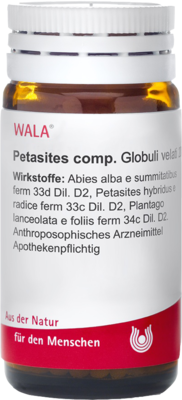 PETASITES comp.Globuli - 20g