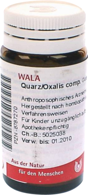 QUARZ/OXALIS comp.Globuli - 20g