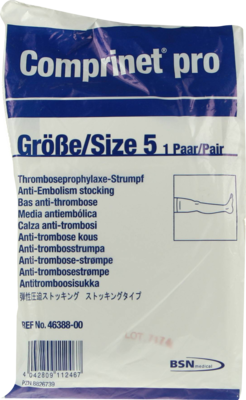 COMPRINET pro Strumpf oberschenk.lang Gr.5 weiß - 2St