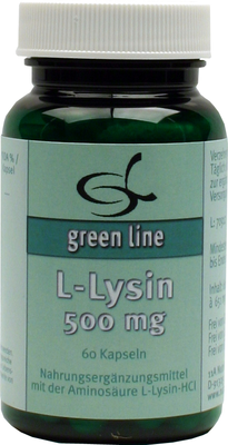 L-LYSIN 500 mg Kapseln - 60St
