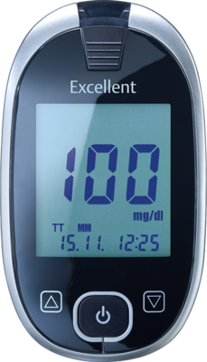 GLUCOCHECK Excellent Blutzuckermessger.Set mg/dl - 1St
