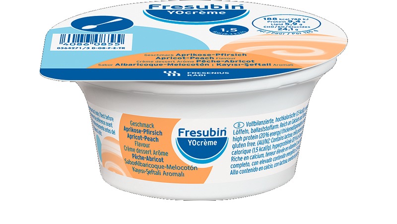 FRESUBIN YOcreme Aprikose Pfirsich