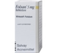 FOLSAN 5 mg Tabletten - 50St - Folsäure