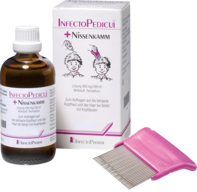INFECTOPEDICUL Lösung + Nissenkamm - 250ml - Läuse & Co