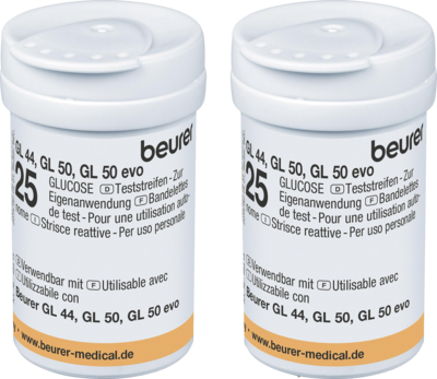 BEURER GL44/GL50 Blutzucker-Teststreifen - 100St