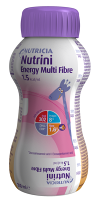 NUTRINI Energy MultiFibre Flasche - 32X200ml - Für Kinder