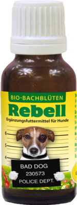 BACHBLÜTEN Rebell flüssig f.Hunde - 20ml
