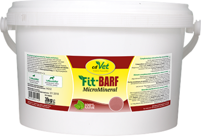 FIT-BARF MicroMineral Pulver f.Hunde/Katzen - 3kg