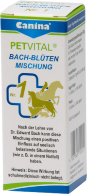 PETVITAL Bachblüten Nr.1 Globuli vet. - 10g - Homöopathie