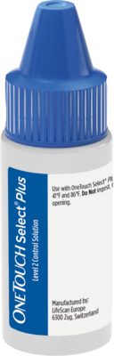 ONE TOUCH Select Plus Kontrolllösung mittel - 3.75ml - Blutzuckermessgeräte & Zubehör