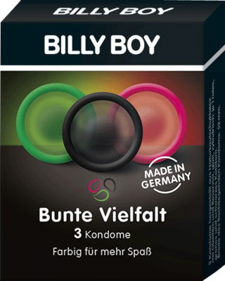 BILLY BOY bunte Vielfalt - 3St - Kondome & Chemische Verhütungsmethoden
