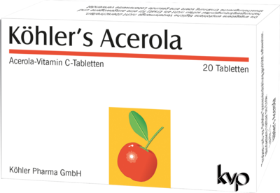 KÖHLER\'S Acerola Tabletten - 20St