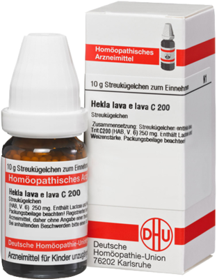 HEKLA lava e lava C 200 Globuli - 10g