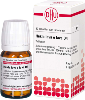 HEKLA lava e lava D 4 Tabletten - 80St