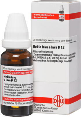 HEKLA lava e lava D 12 Dilution - 20ml