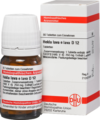 HEKLA lava e lava D 12 Tabletten - 80St