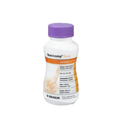 NUTRICOMP Soup Hähnchen Curry - 4X200ml
