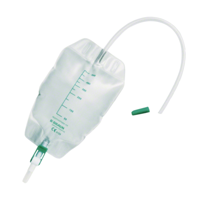 URIN BEINBEUTEL 500 ml Antirefluxvent.60 cm kürzb. - 1St
