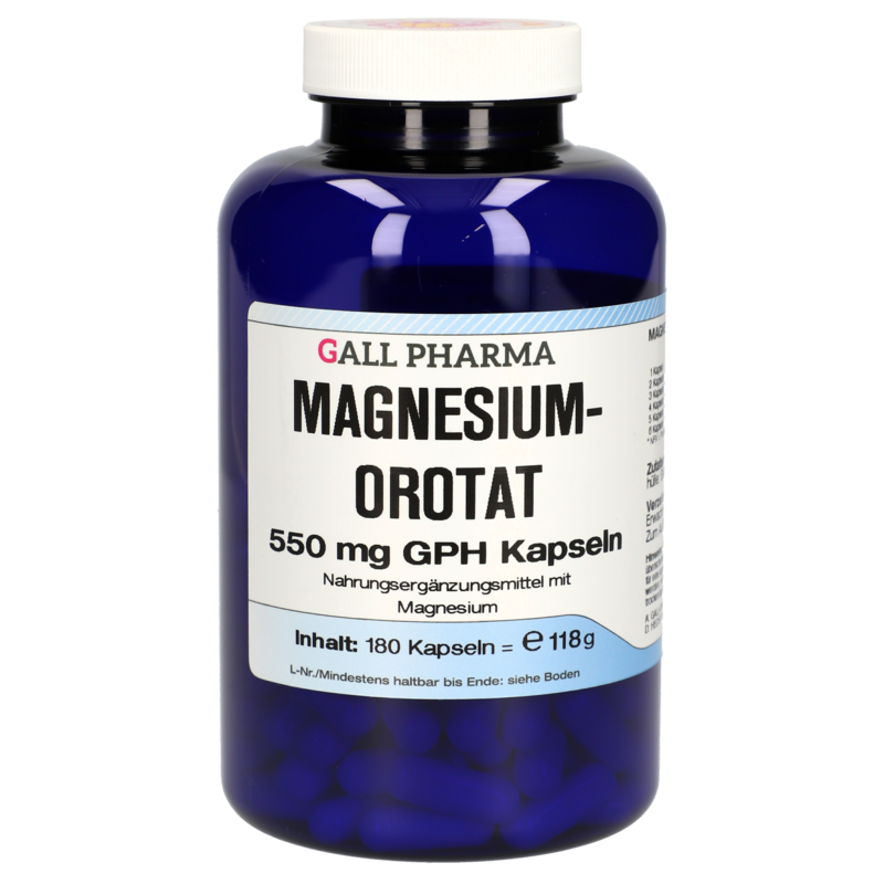 MAGNESIUMOROTAT 550 mg GPH Kapseln