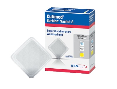 CUTIMED Sorbion Sachet S Wundauflage 10x10 cm