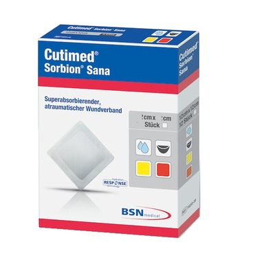 CUTIMED Sorbion SANA Wundauflage 22x22 cm