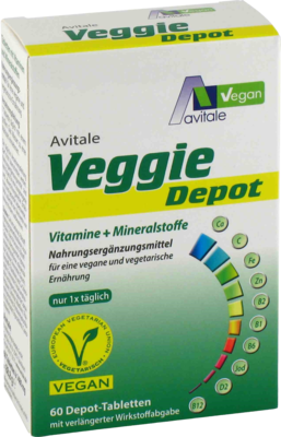 VEGGIE Depot Vitamine+Mineralstoffe Tabletten - 60St - Vegan