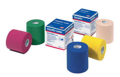 GAZOFIX color Fixierbinde kohäsiv 8 cmx20 m blau - 6St