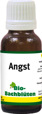 BIO BACHBLÜTEN Angst Tropfen f.Hund/Katze/Pferd - 20ml