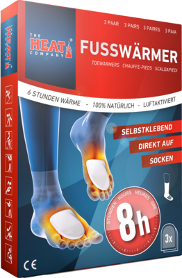 THE HEAT Company Fußwärmer - 3X2St