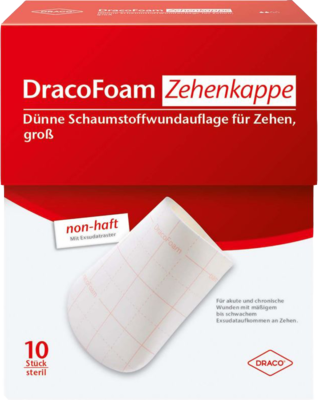 DRACOFOAM Zehenkappe groß - 10St
