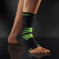 BORT ActiveColor Sport Knöchelbandage M schw./grün - 1St