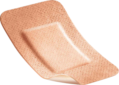 DRACOPOR Wundverband 5x7,2 cm steril hautfarben - 50St