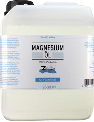 MAGNESIUMÖL 100% Zechstein - 2500ml