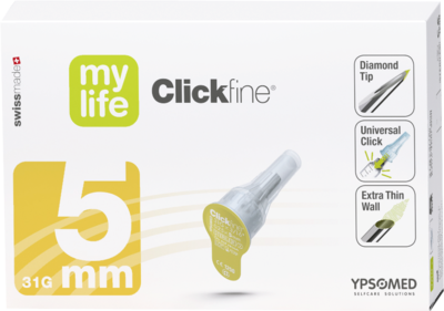 MYLIFE Clickfine Pen-Nadeln 31 G 5 mm - 100St